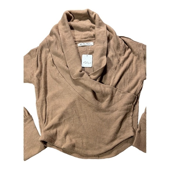 Free people Hold Me Close Top in Tobacco Brown. (e1) - Picture 5 of 15